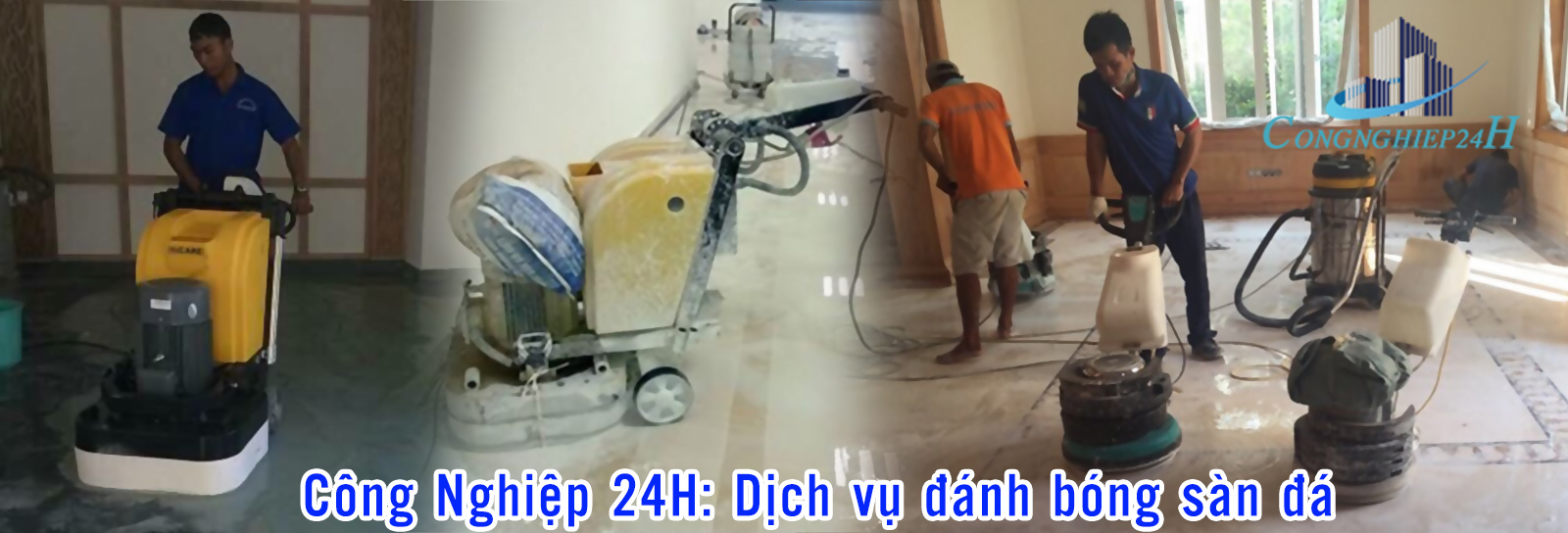 Dịch vụ đánh bóng sàn đá